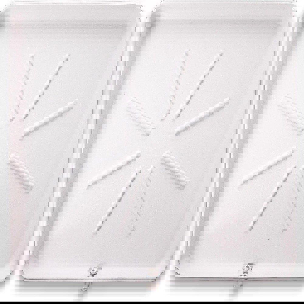 Water Heater Parts & Accessories; Type: Washing Machine Drain Pan ; Length (Inch): 32.5 ; Maximum Work Temperature (Deg F - 3 Decimals): 176.000 ; For Use With: Top-Load Washing Machines ; Contents: drain pan and drain hose adapter